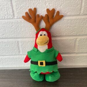 Disney Club Penguin Reindeer Elf Elk  Retired No Coin